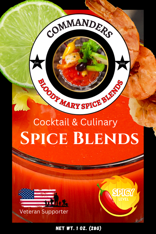 Commander's Spicy Bloody Mary Blend