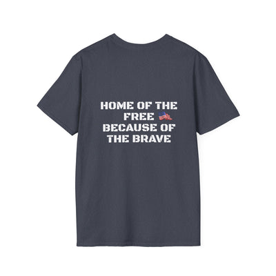 Home of the Free Unisex Softstyle T-Shirt